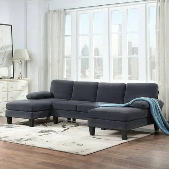 porkiss-sectional-sofa-couch-with-double-chaise-6-seats-u-shape-velvet-upholstered-sofas-bed-for-liv-1