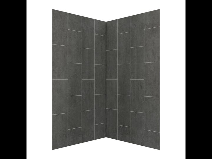 foremost-gfs424278-jetcoat-42-x-42-x-78-two-panel-corner-shower-wall-kit-slate-1