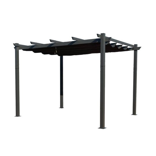 kozyard-gray-10-ft-w-x-13-ft-l-x-8-ft-h-gray-metal-freestanding-pergola-with-canopy-polyester-kzmpg1-1