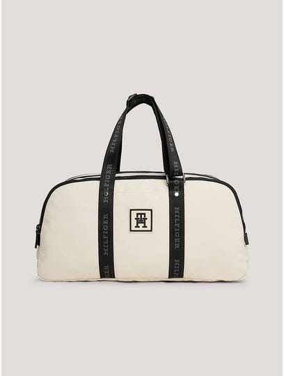 tommy-hilfiger-womens-th-logo-contrast-duffel-bag-beige-1