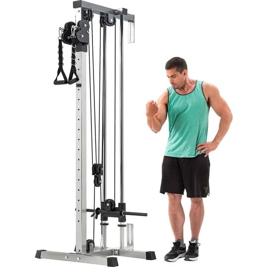 merax-wall-mount-cable-station-with-adjustable-dual-pulley-system-pull-down-fitness-station-1
