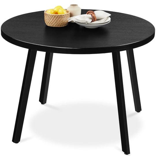 best-choice-products-35-5in-mid-century-modern-round-dining-table-w-steel-legs-adjustable-feet-black-1