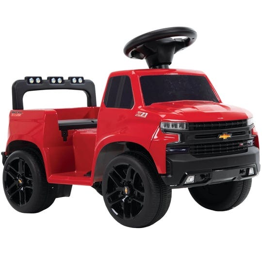 huffy-6v-chevy-silverado-truck-ride-on-toy-quad-for-kids-red-1