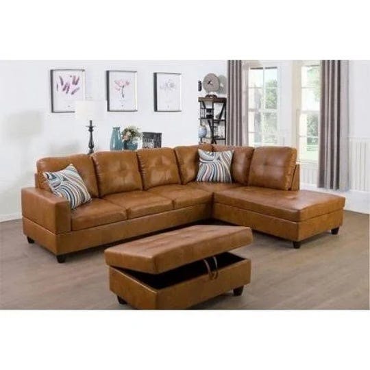 ponliving-furniture-caramel-103-5-sectional-sofa-with-storage-ottoman-right-left-hand-facing-leather-1