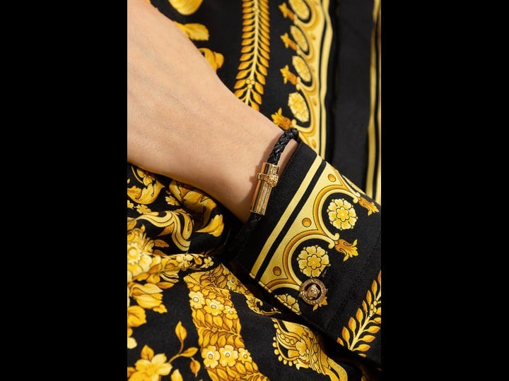 versace-medusa-braided-leather-bracelet-unisex-blackgold-1