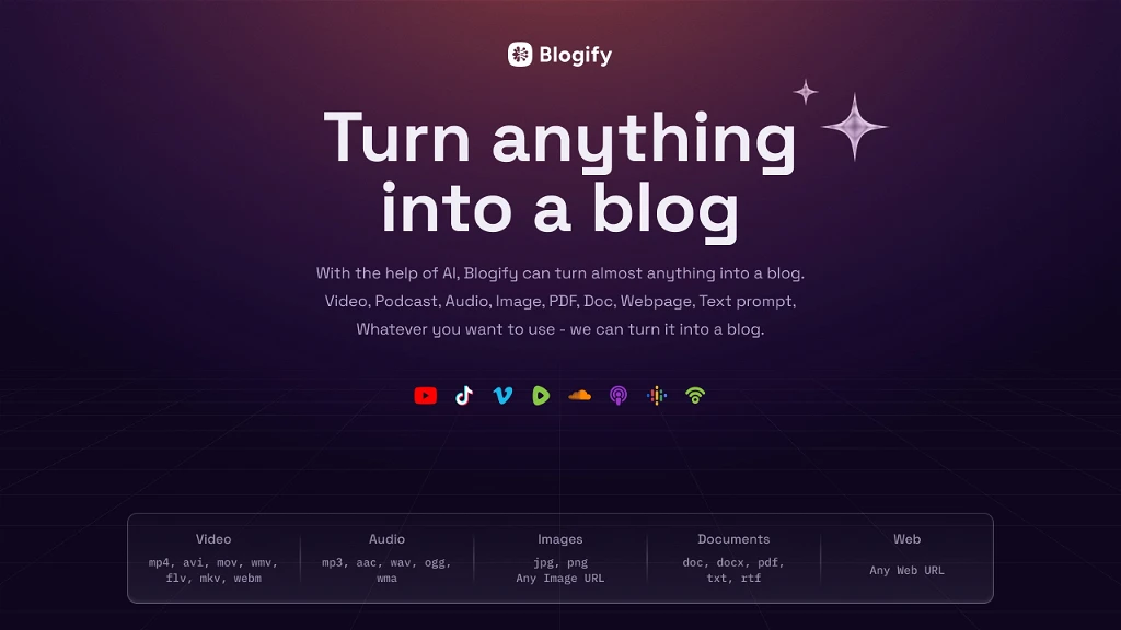 How to Text Prompt into a Blog With Blogify?  