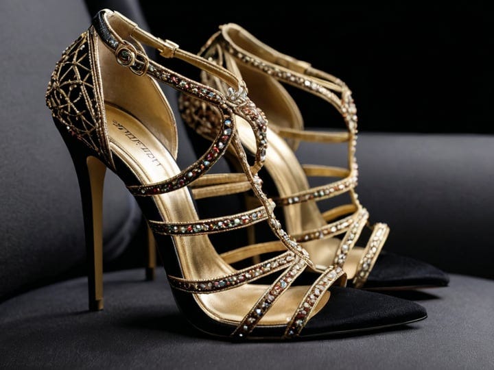 Gold-Strappy-Sandals-Heels-2