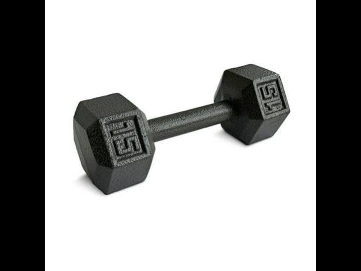 xprt-fitness-cast-iron-dumbbell-hammertone-gray-45-lb-single-1