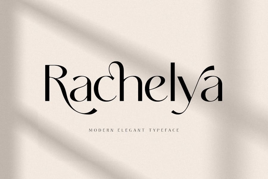 Rachelya Modern Elegant Font
