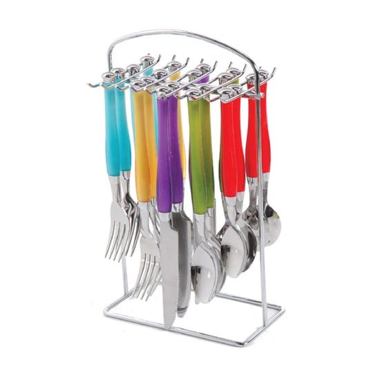 gibson-home-20-piece-santoro-stainless-steel-flatware-set-with-hanging-rack-assorted-colors-1