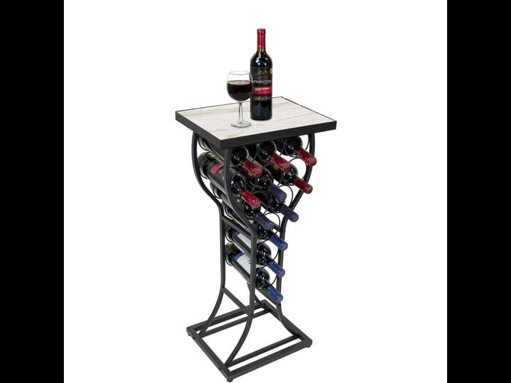 sorbus-11-bottle-marble-wine-rack-console-table-white-1