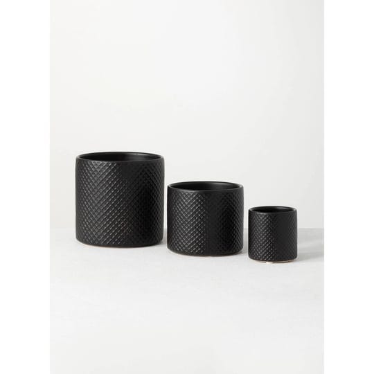 sullivans-black-ceramic-pot-set-of-3-1