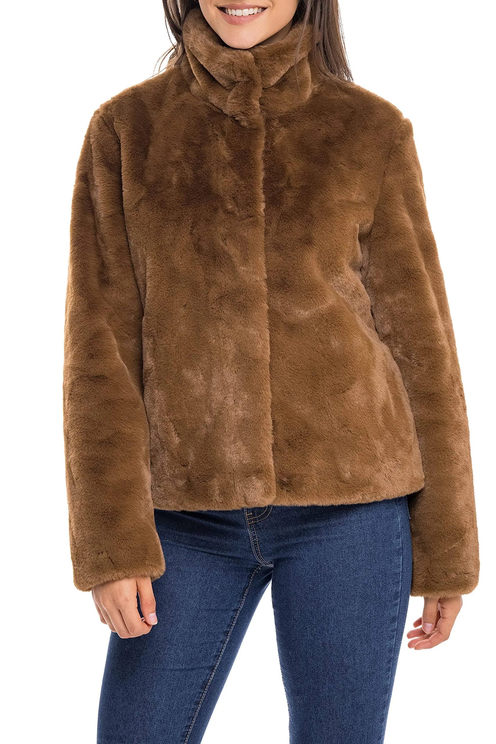 Soft and Stylish Faux Fur Women's Jacket | Image