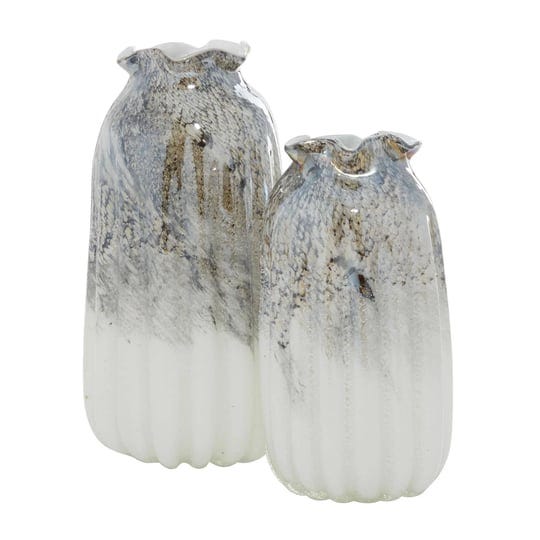 the-novogratz-gray-contemporary-glass-vase-set-michaels-1