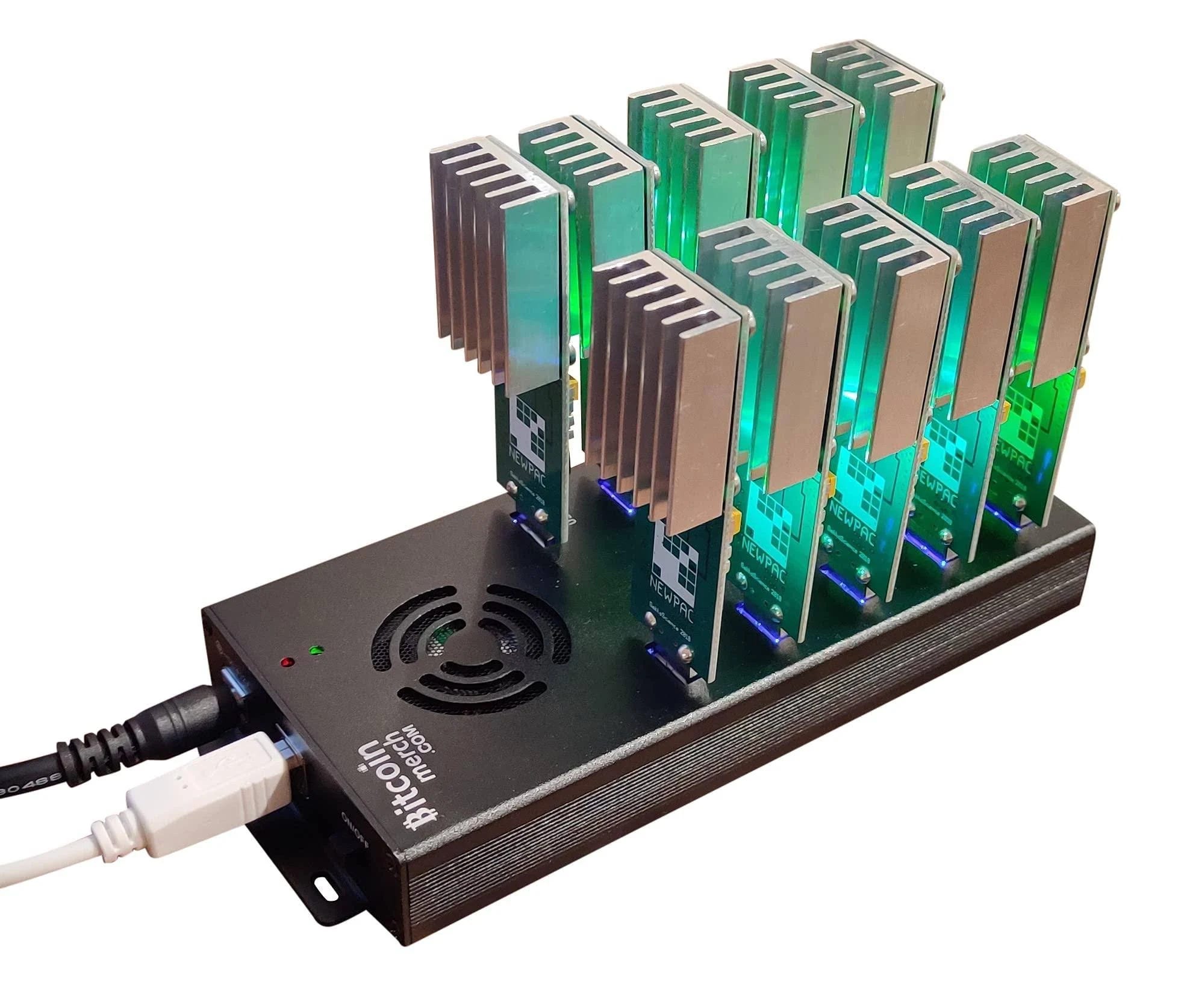 10 Port USB Hub - High-Power Charging Station for Mining Devices | Image