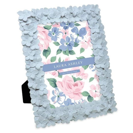 laura-ashley-5x7-powder-blue-flower-textured-hand-crafted-resin-picture-frame-w-easel-hook-for-table-1