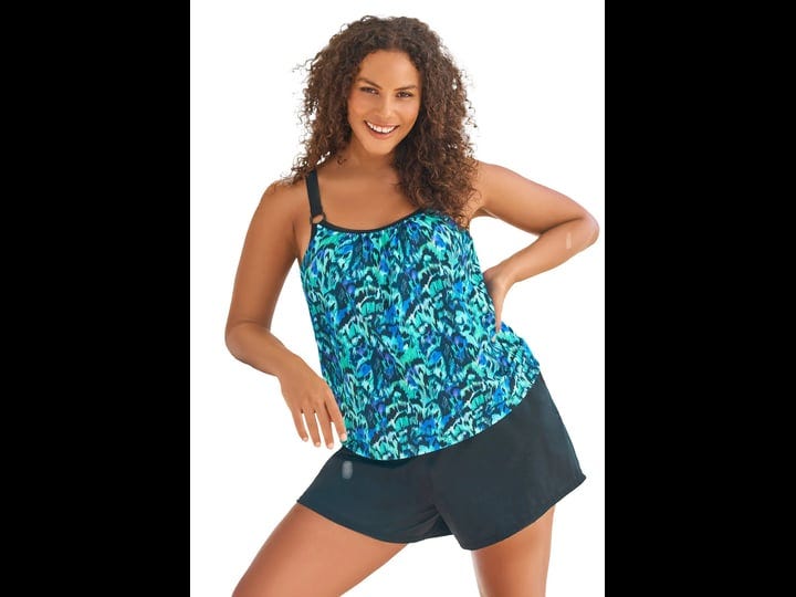 swim-365-womens-plus-size-tank-overlay-swim-romper-30-blue-mixed-butterfly-1