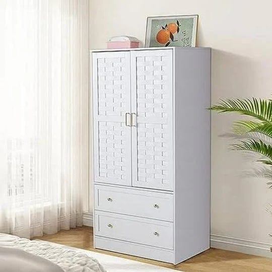 hbboomlife-armoire-wardrobe-closet-with-2-woven-doors-wardrobe-cabinet-with-2-drawers-and-hanging-ra-1