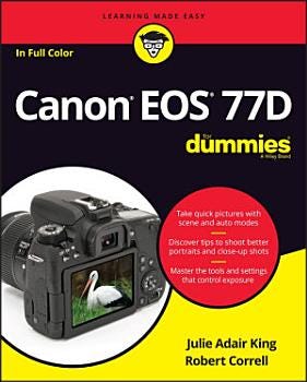 Canon EOS 77D For Dummies | Cover Image