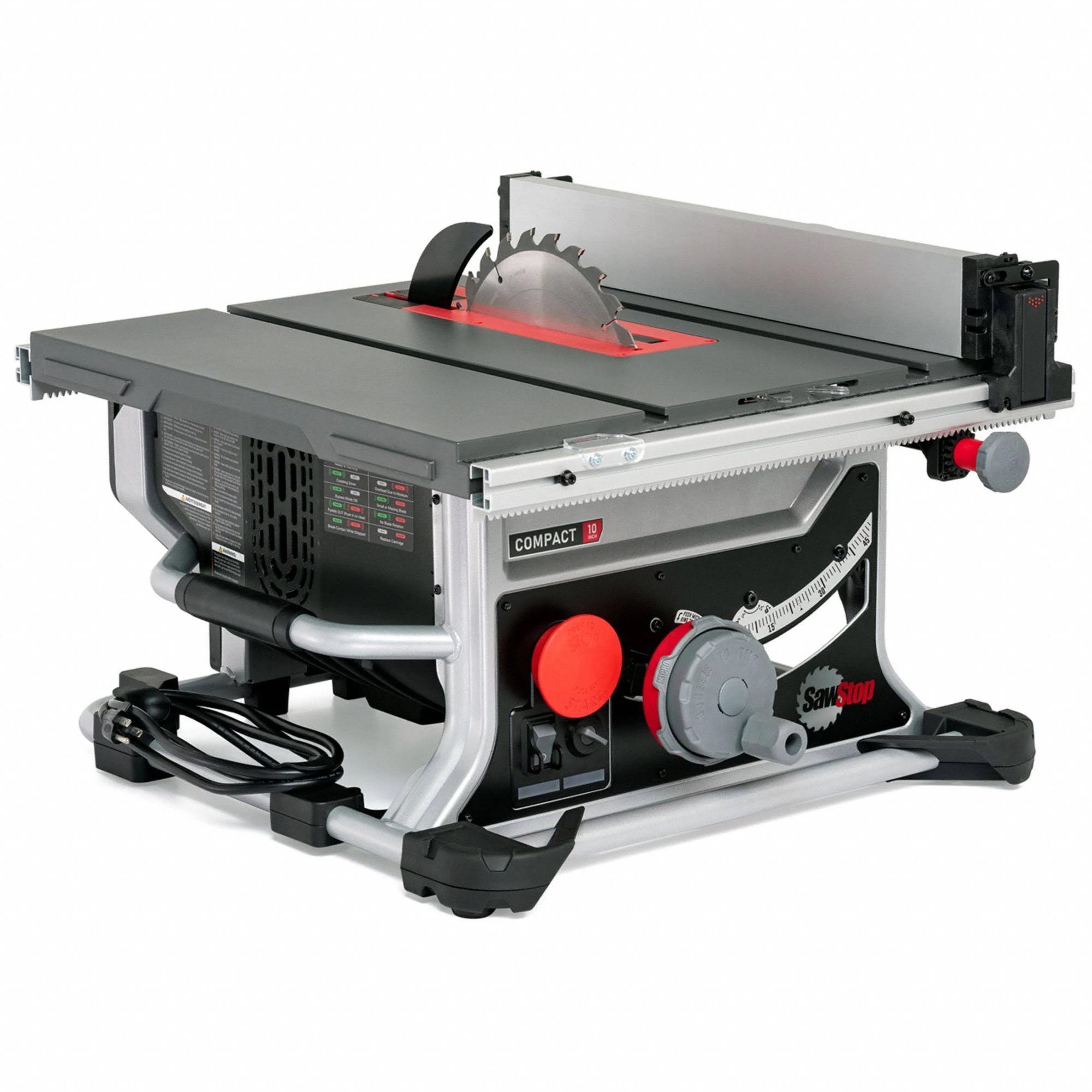 SawStop CTS 120A60 Compact Portable Table Saw with Patented Safety System | Image