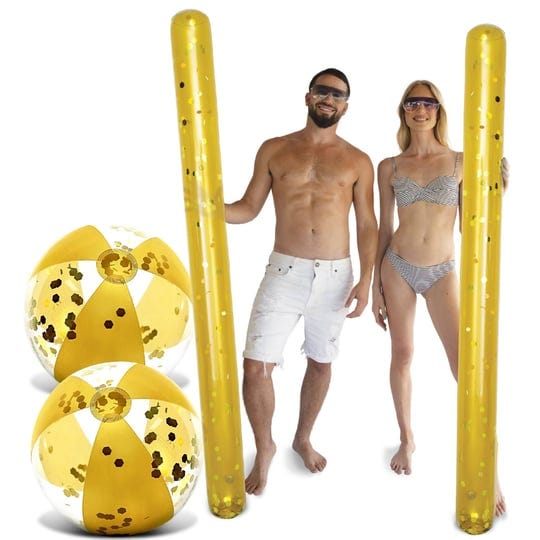 poza-inflatable-gold-beach-balls-and-giant-pool-noodles-premium-luxurious-16-inch-beach-balls-and-74-1