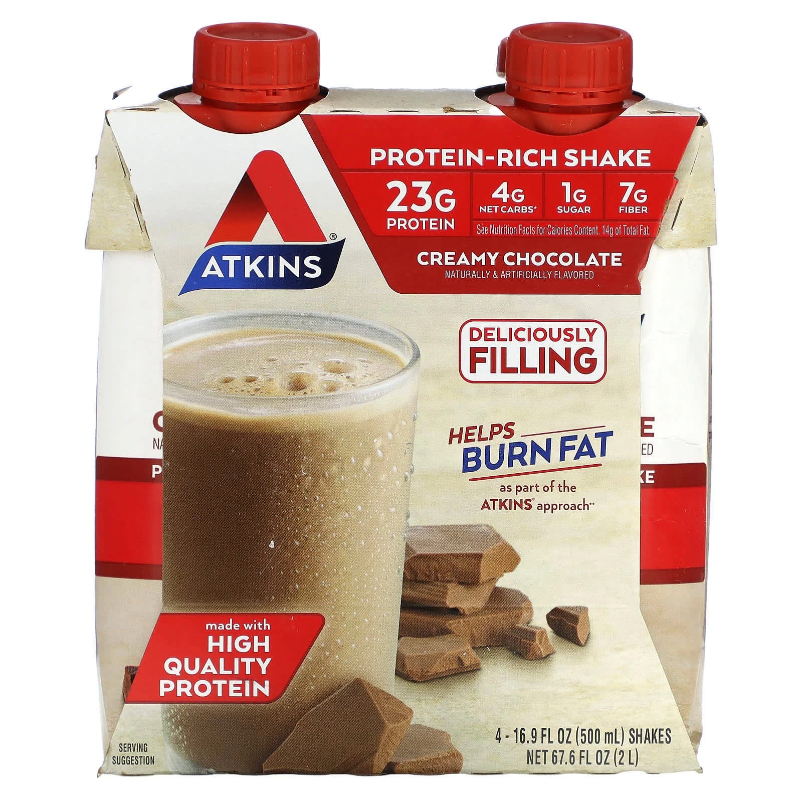 Atkins Chocolate Protein Shakes for Weight Management | Image