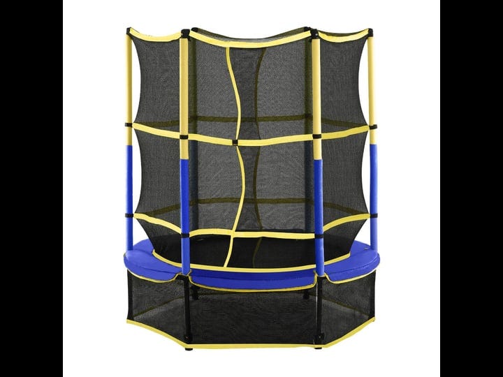 upper-bounce-kid-friendly-trampoline-enclosure-set-55-in-1