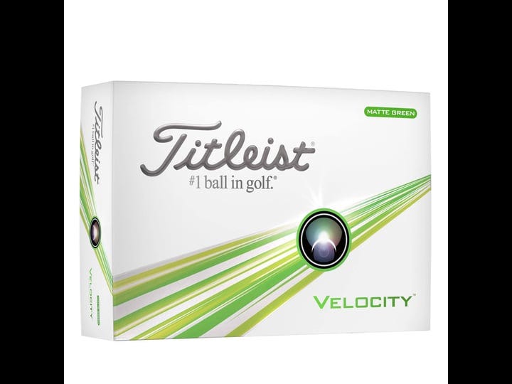 titleist-velocity-golf-balls-2024-matte-green-1