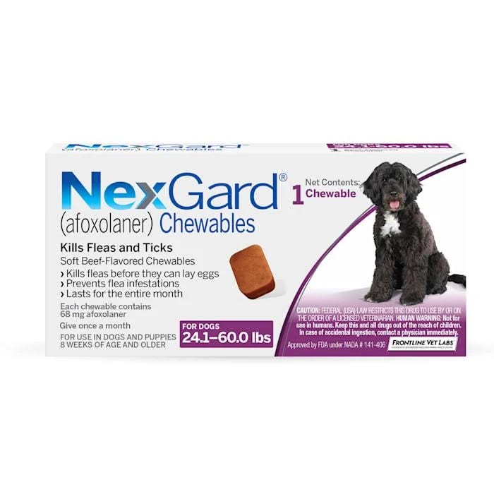 NexGard: Safe & Effective Natural Flea & Tick Chewables for Dogs | Image