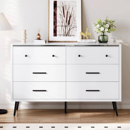 dwvo-white-6-drawers-dresser-modern-wood-dresser-chest-of-drawers-with-black-metal-handle-anti-tippi-1