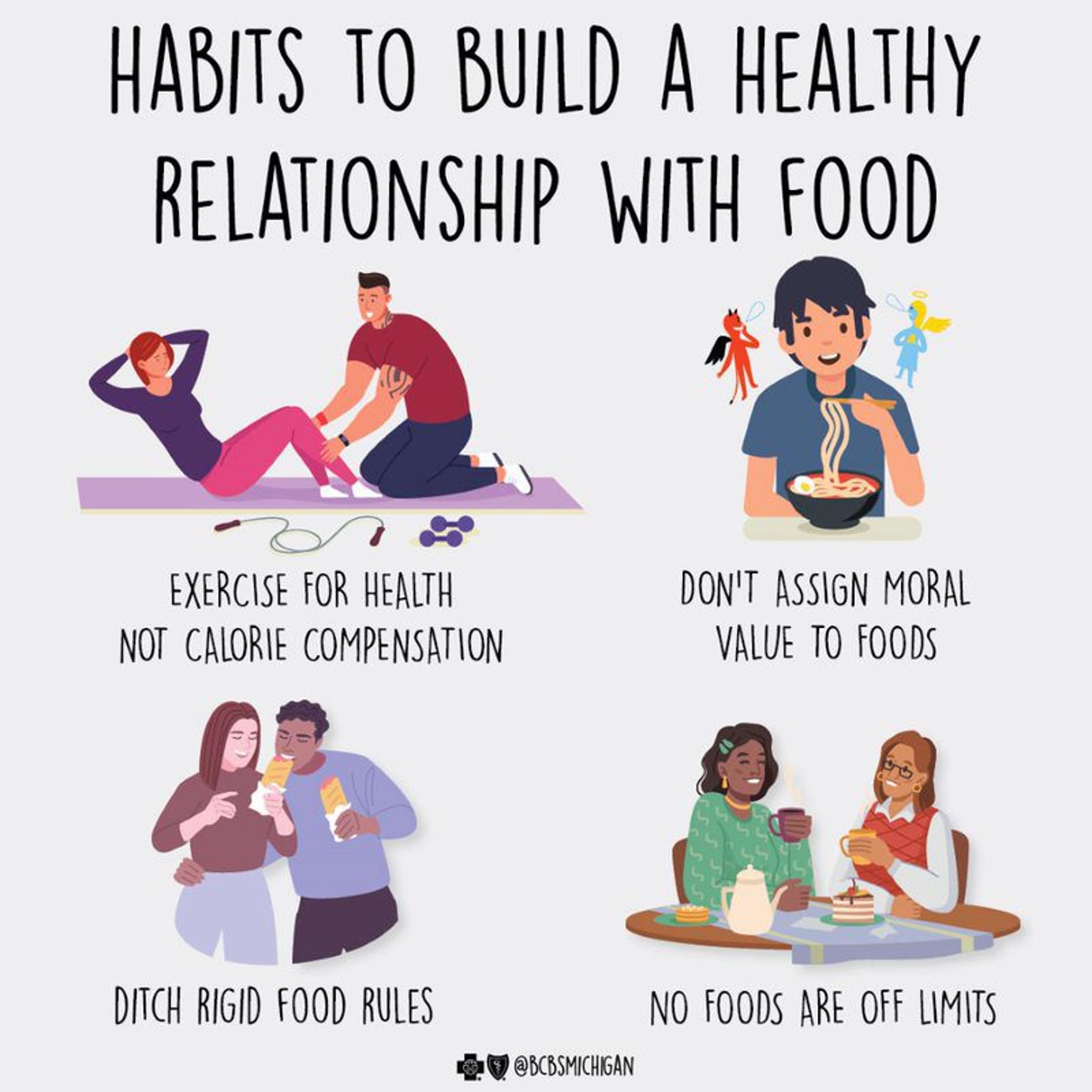 How To Create A Healthy Relationship With Food