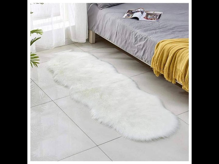 jxloulan-fluffy-sheepskin-white-rug-60-x-160-cm-faux-fur-area-rugs-for-bedroom-decor-rugs-living-roo-1