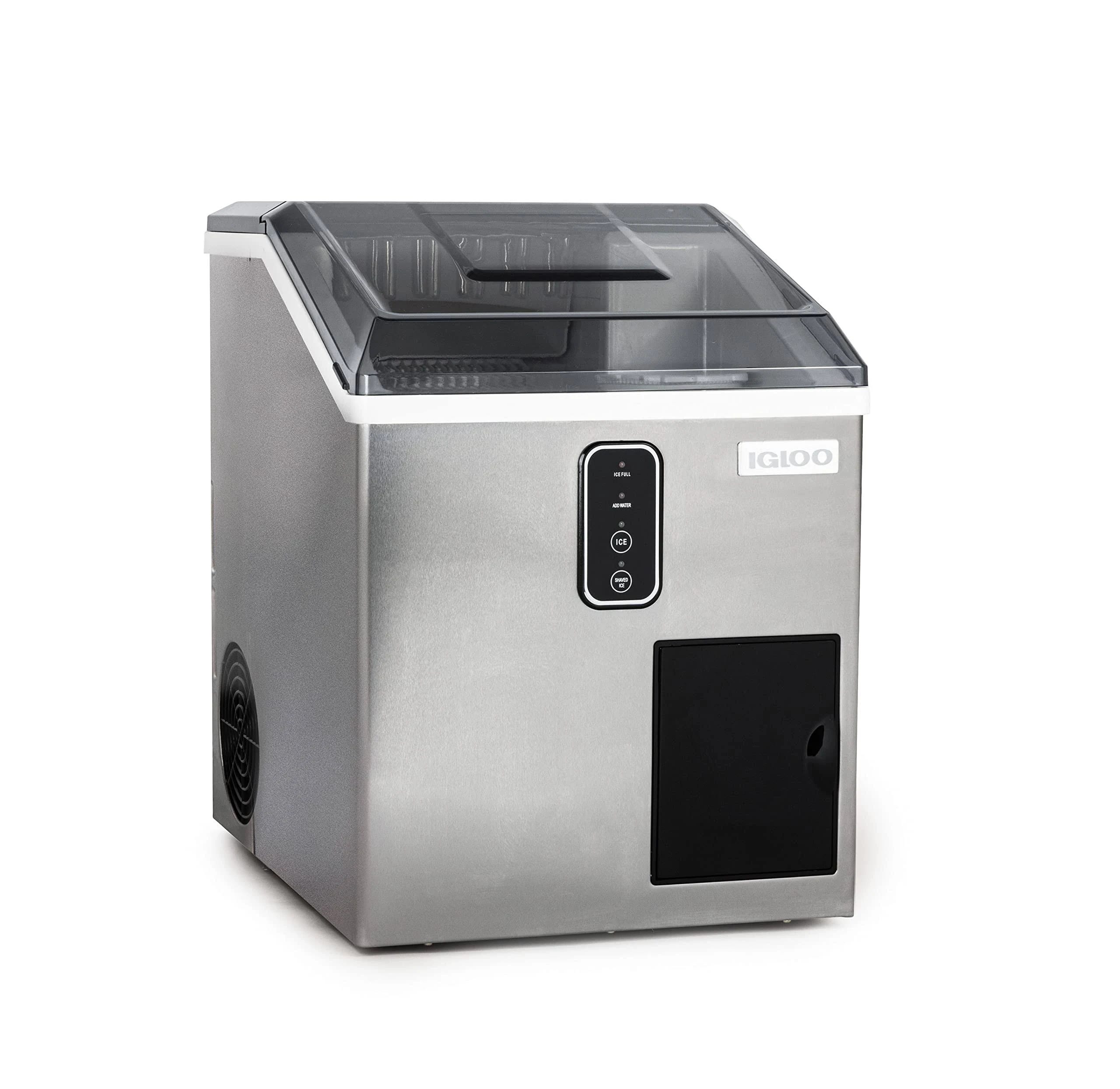 Igloo 44 lb. Ice Maker and Dispensing Shaved Ice Shaver | Image