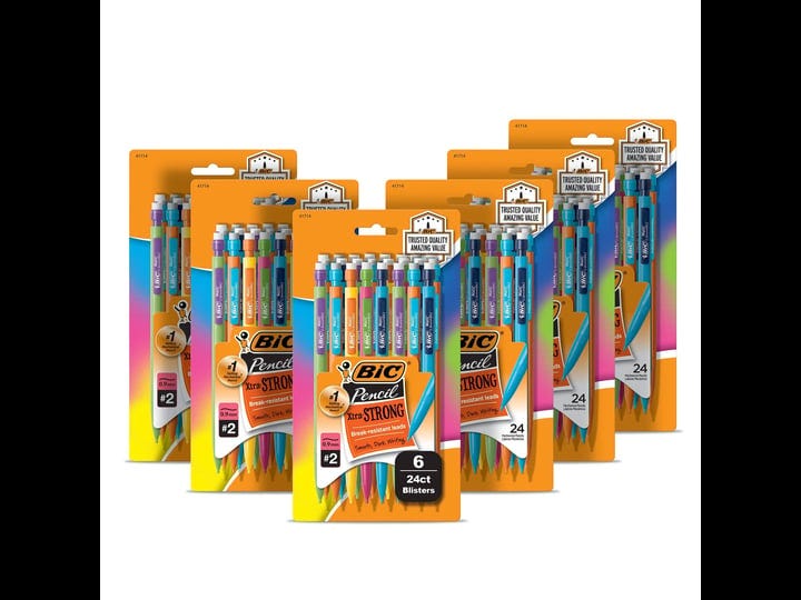 bic-xtra-strong-thick-lead-mechanical-pencil-with-colorful-barrel-thick-point-0-9mm-144-count-pack-m-1