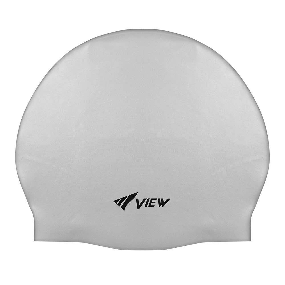 View Swim Cap - Classic White Silicone Design | Image