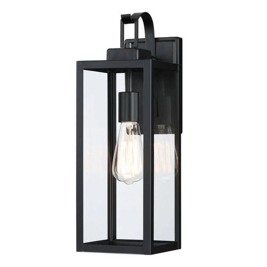 foothill-17-75-in-1-light-matte-black-outdoor-wall-lantern-sconce-with-clear-glass-1