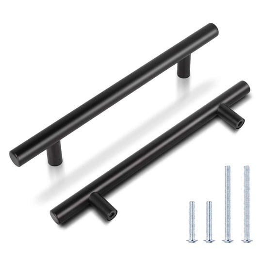 knobwell-5-pack-5-black-kitchen-cabinet-handles-modern-drawer-pulls-dresser-handles-cupboard-pulls-s-1