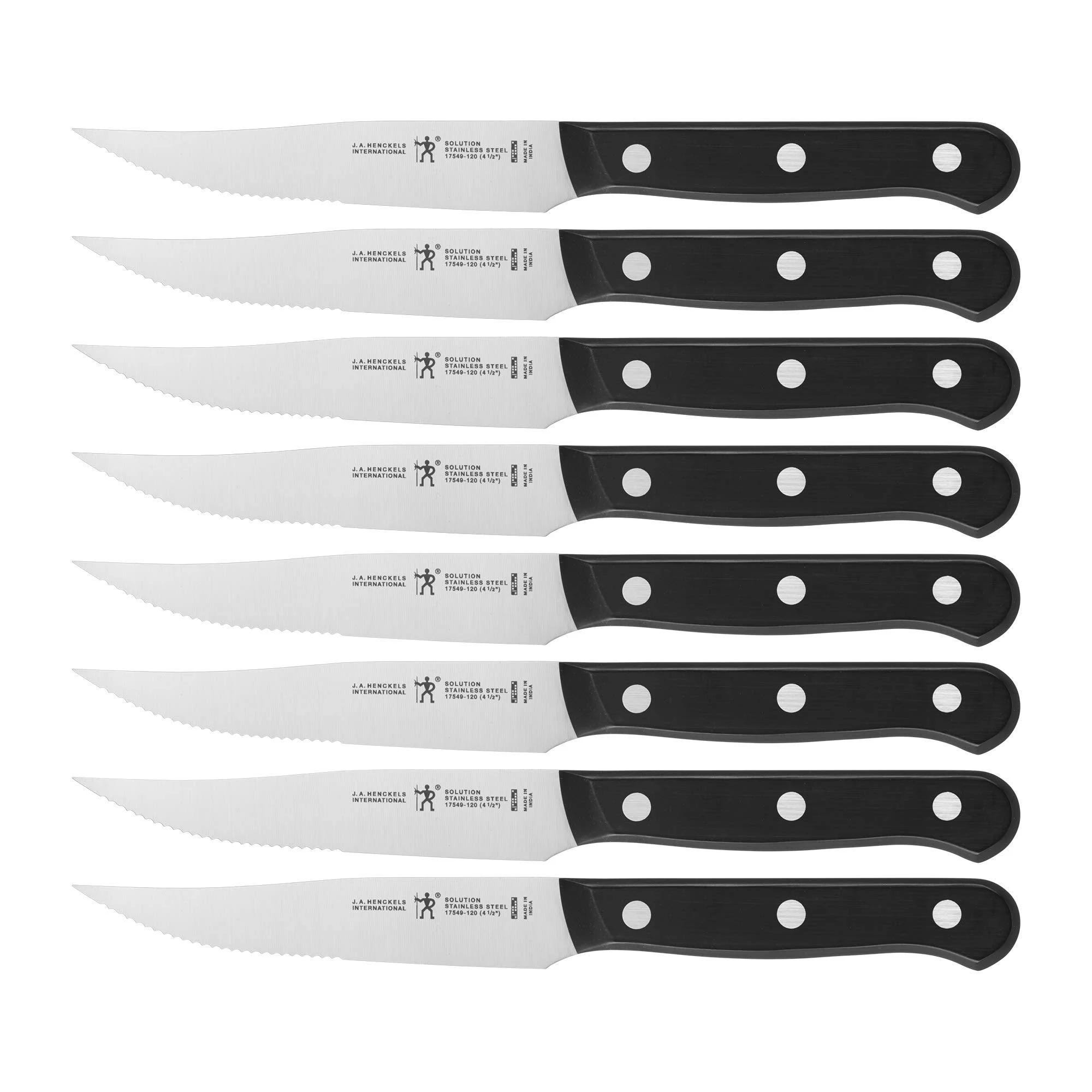 Precision-Stamped Steak Knife Set | Image