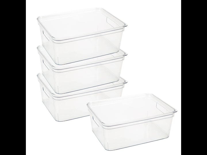 simplify-4-pack-lidded-storage-bin-clear-medium-1