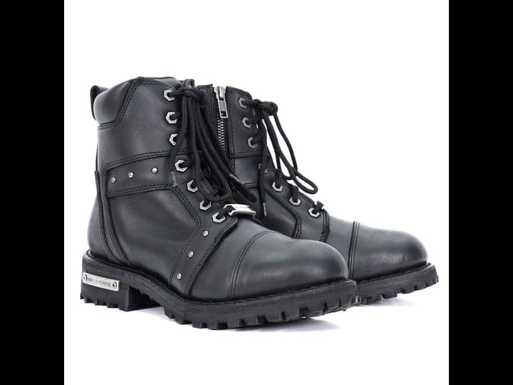 hot-leathers-ladies-7-inch-tall-zip-up-lace-up-studded-boots-in-black-size-10-6