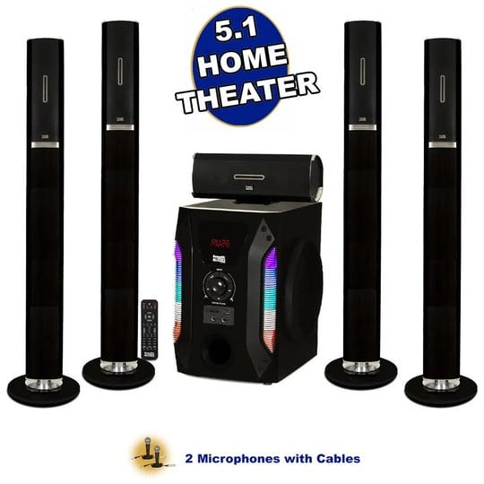 acoustic-audio-aat1002-tower-5-1-speaker-system-with-2-mics-and-powered-subwoofer-1