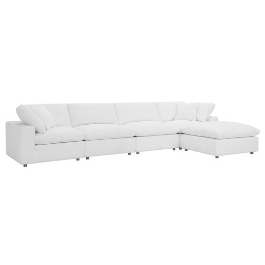 modway-commix-down-filled-overstuffed-5-piece-sectional-sofa-set-pure-white-1