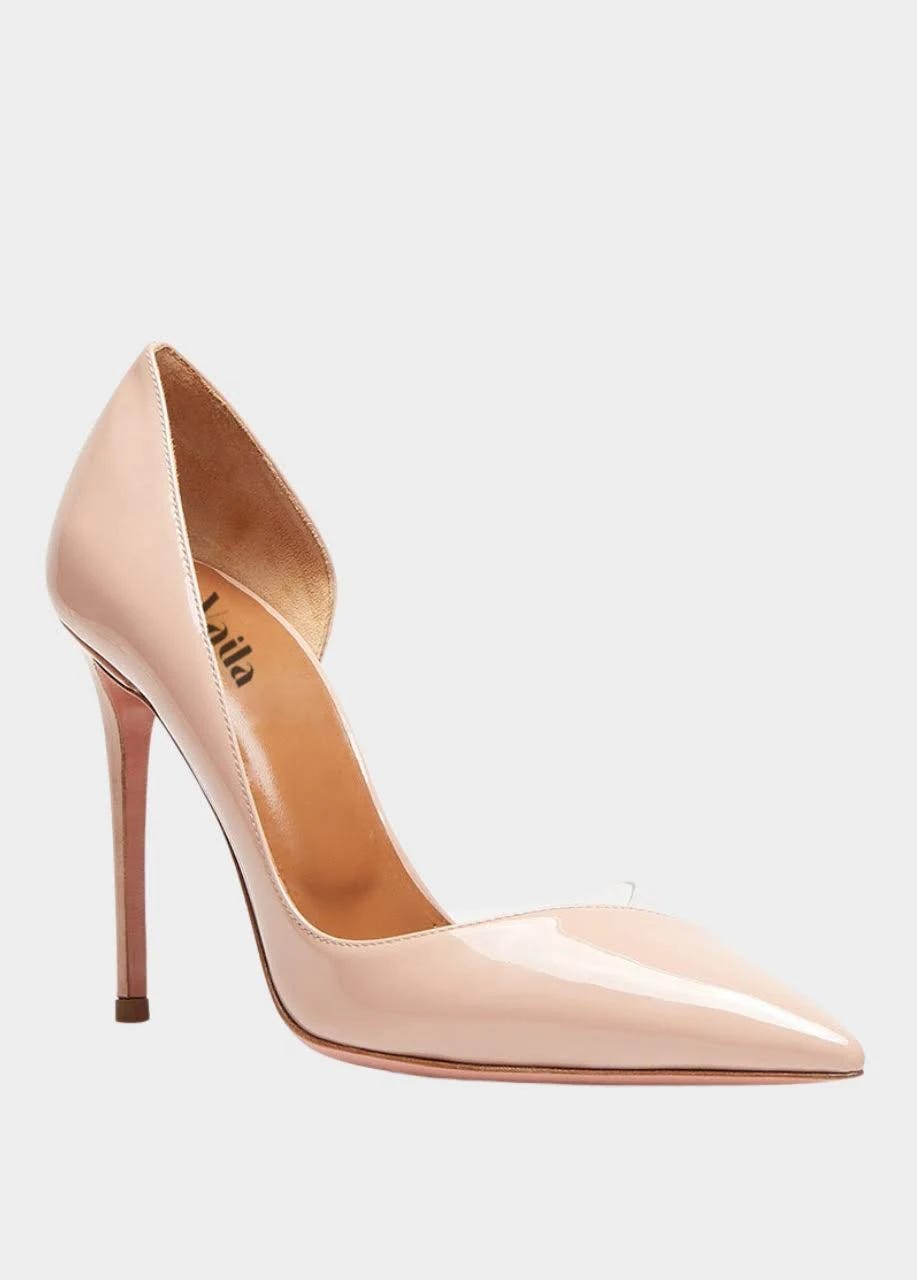 Tall Size 12 Clear Pump Heels for Stylish Footwear | Image