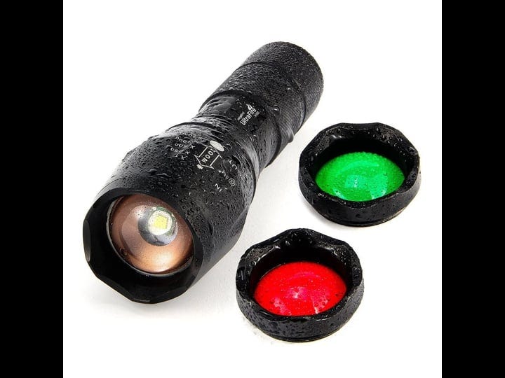 ultrafire-tactical-led-flashlight-hunting-flashlight-a100-focusable-3-colors-exchange-glass-lens-gen-1