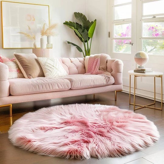 light-pink-area-rug-shag-carpet-for-girls-boys-roomfurry-rug-for-baby-kids-roomfuzzy-rug-for-dorm-nu-1