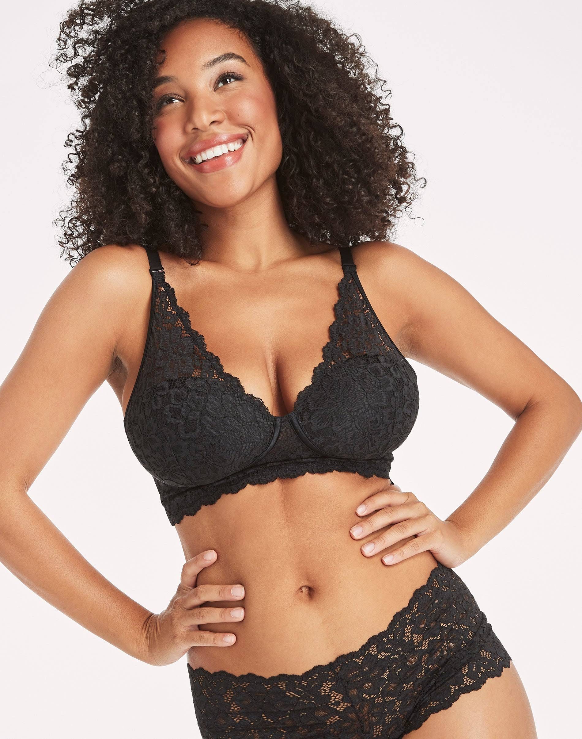 Convertible Lace Bralette: Versatile and Comfortable Support | Image