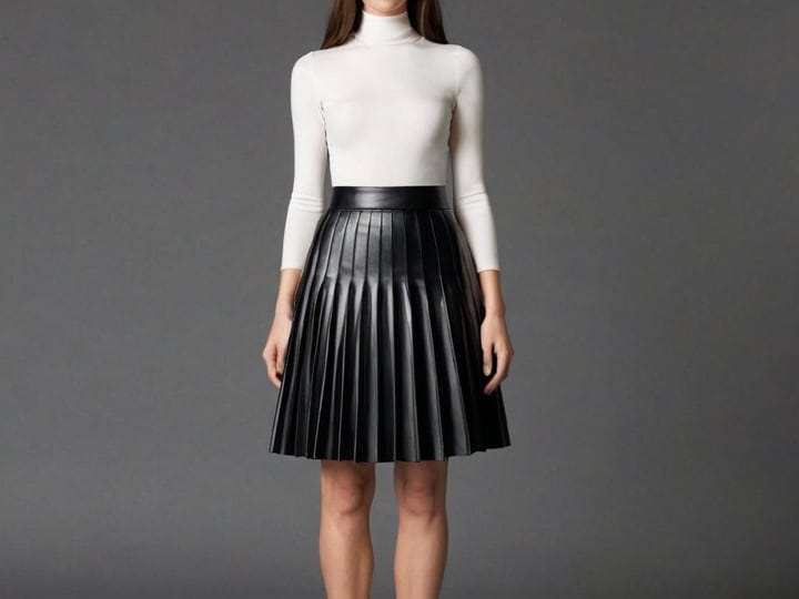 Black-Pleated-Leather-Skirt-5