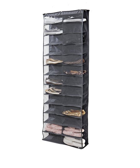 simplify-26-shelf-over-the-door-shoe-rack-grey-1