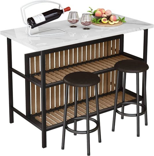 recaceik-kitchen-island-with-seating-wooden-counter-33height-table-with-storage-kitchen-table-set-fo-1