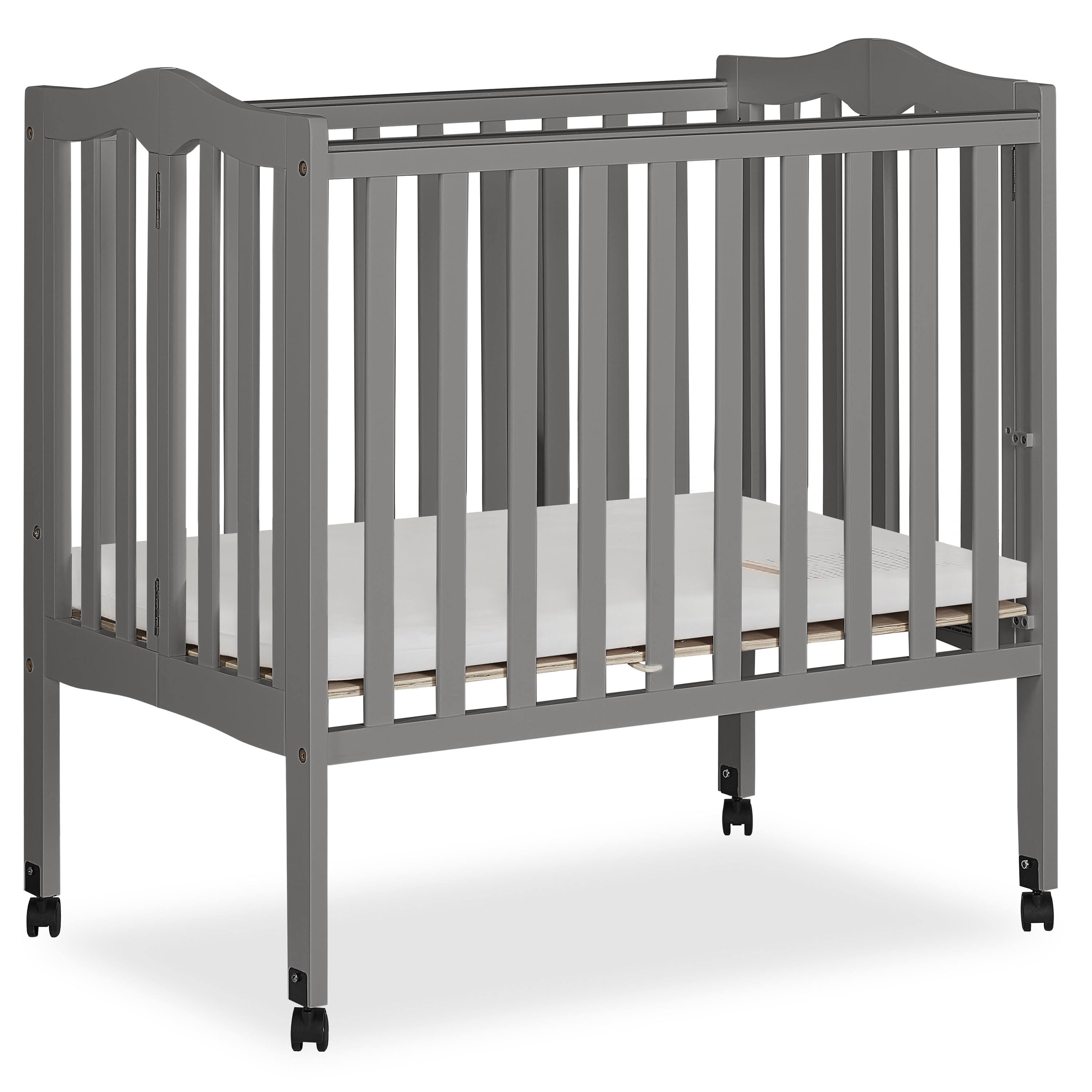 Convertible Dream On Me Lightweight Crib for Portable Travels | Image
